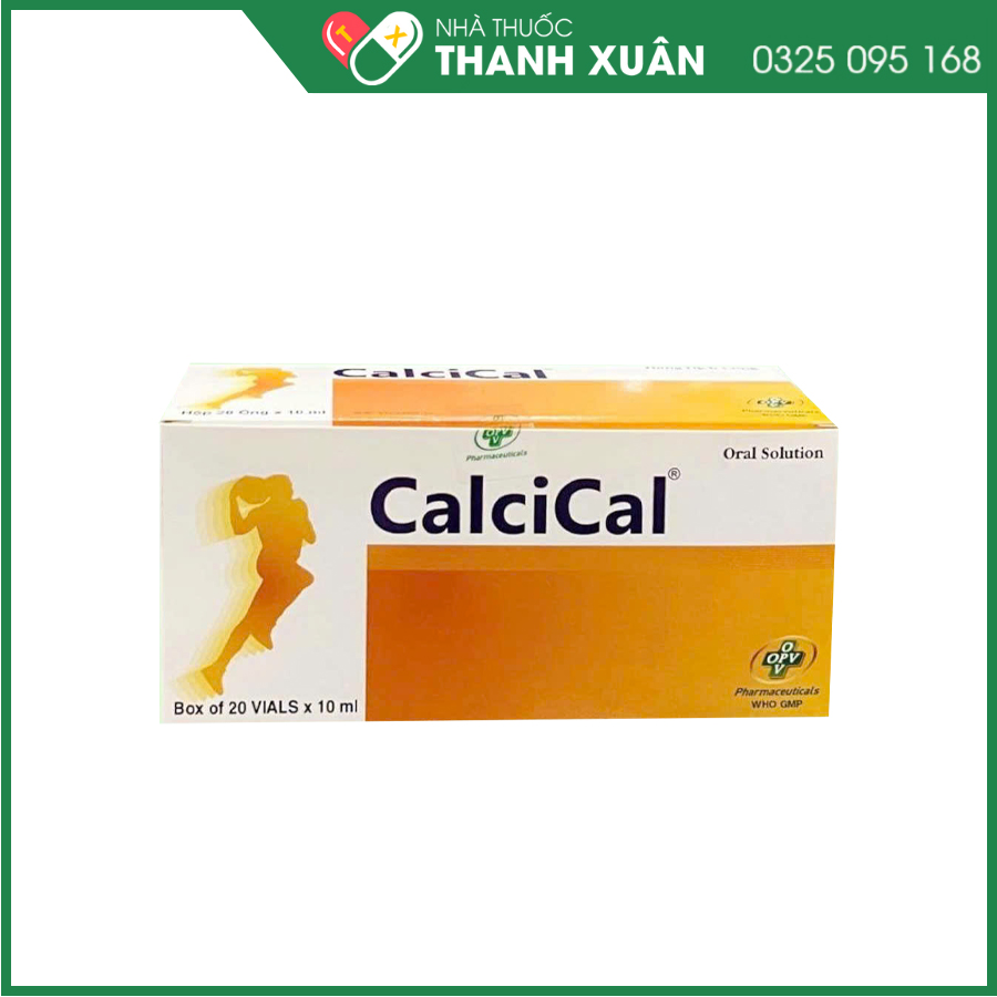 CalciCal bổ sung magnesi và calci cho người suy nhược, stress, sau bệnh/phẫu thuật, người cao tuổi, trẻ đang lớn và phụ nữ mãn kinh